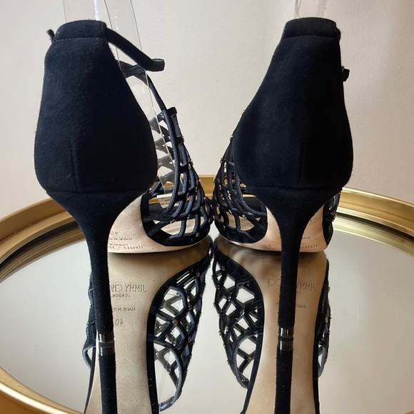 Jimmy Choo crystal embellished Donnie sz 40 - Picture 7 of 16